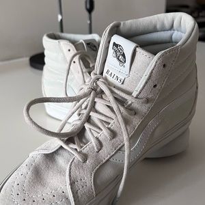 Limited edition RAINS x Vans high tops